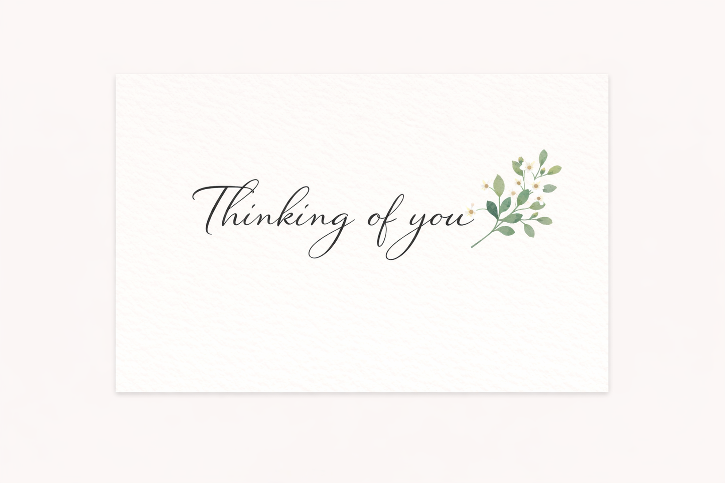 Thinking Of You Note Card