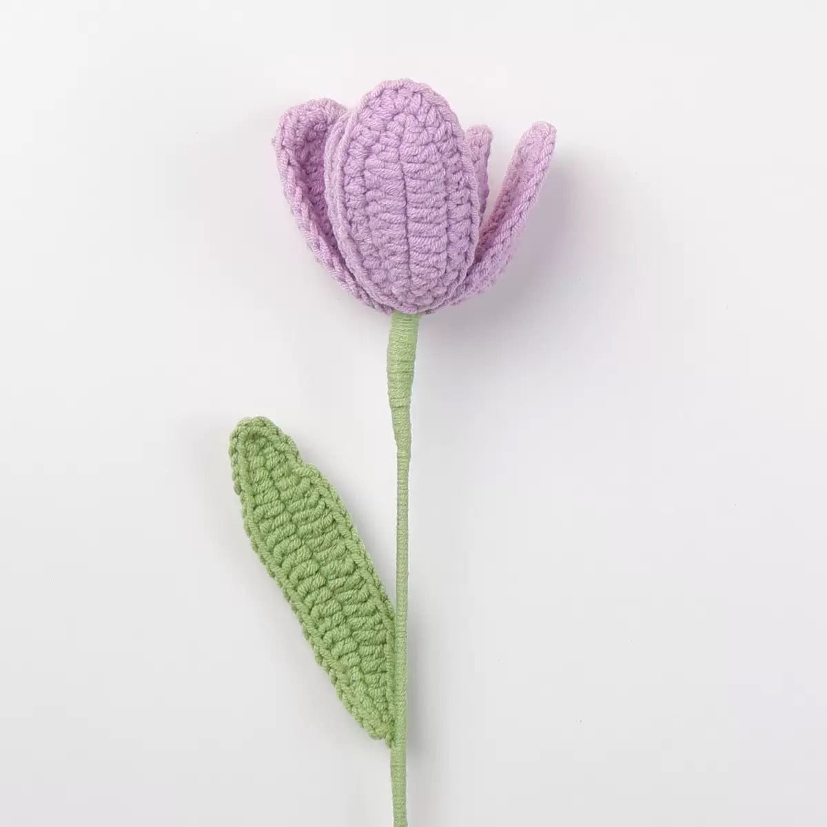 Crochet Tulip – Single Stem Flower