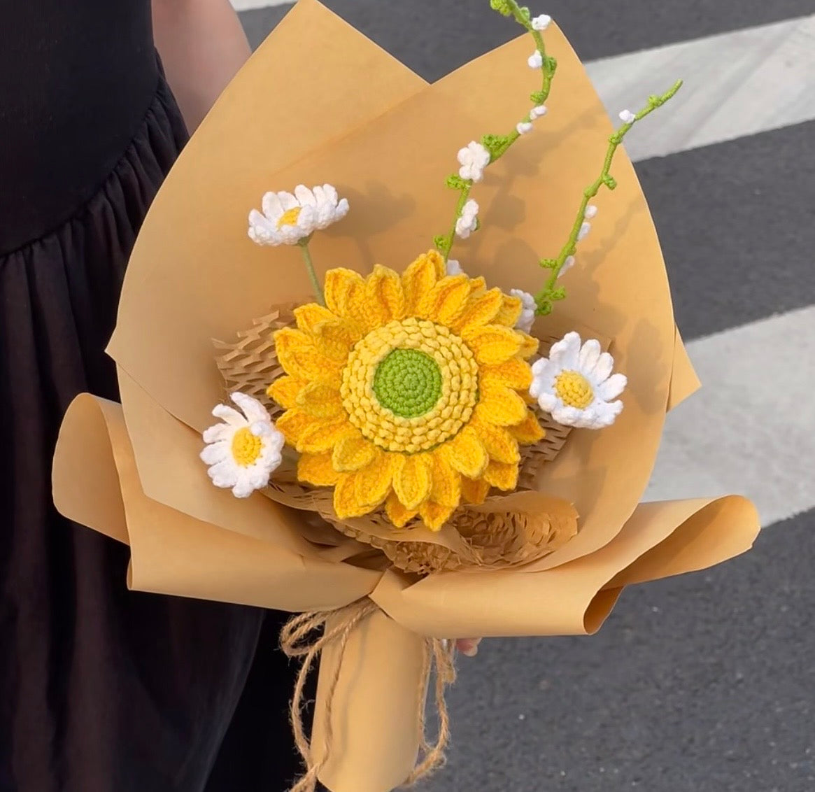 Crochet Bouquet Little Sunshine (Ready to Gift)