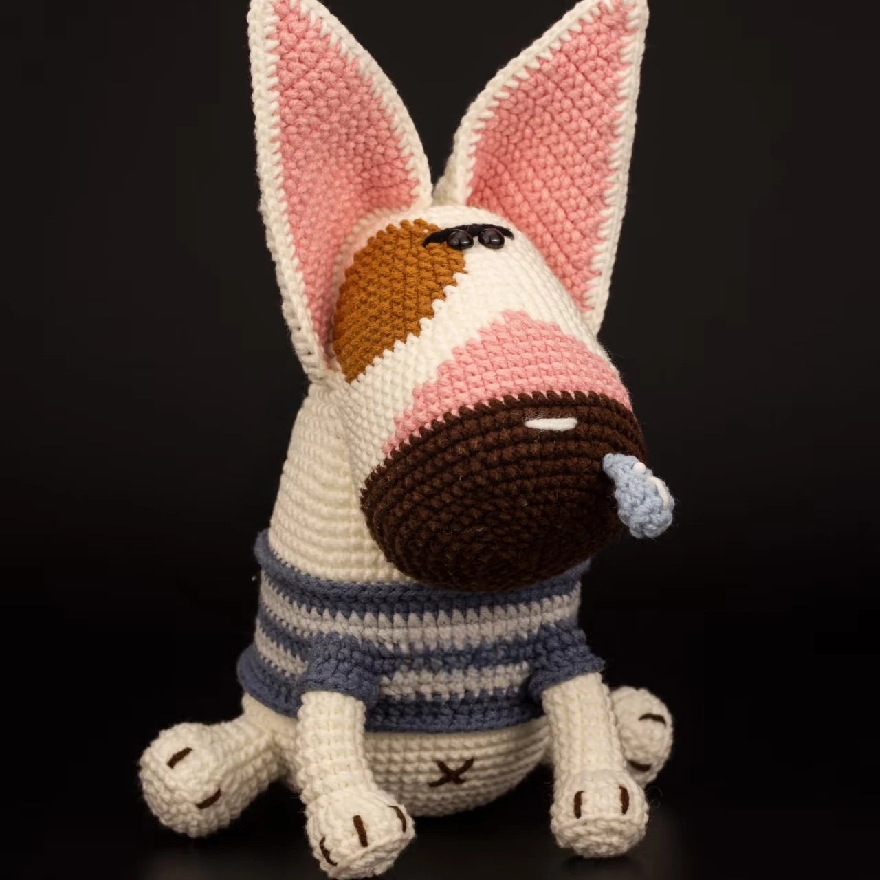 Cute Long Ear Dog | Handmade Crochet Doll Gift
