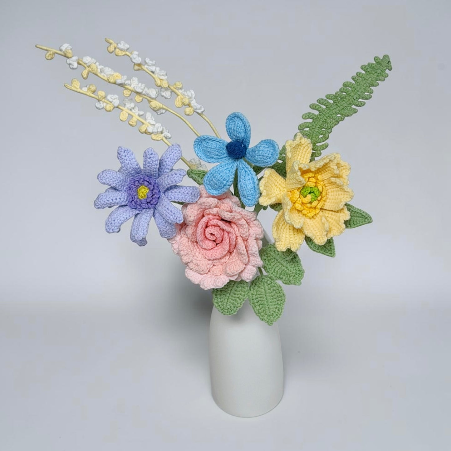 Crochet Bouquet Sweet Daydream (No Vase)