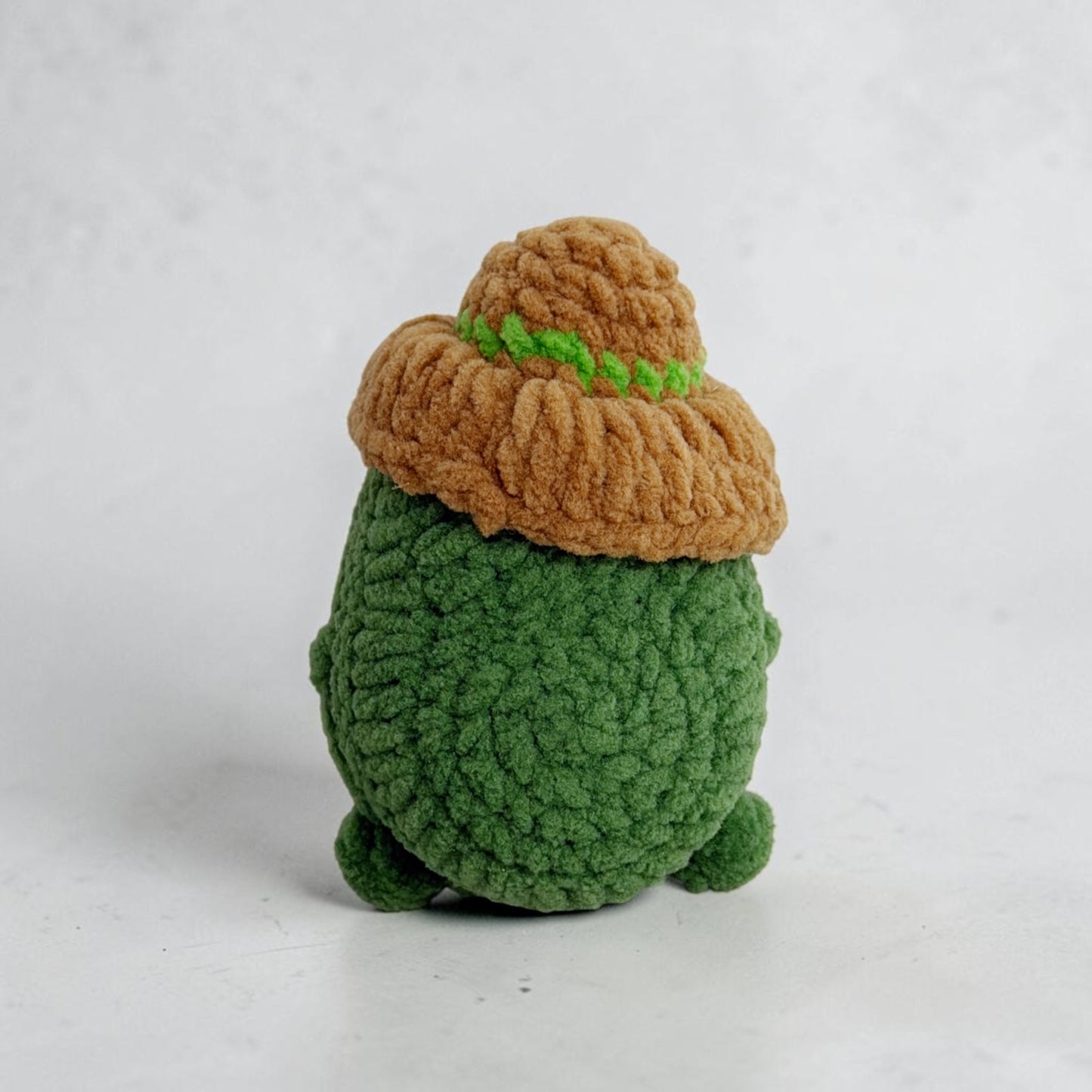 Cute Avocado with Hat | Handmade Crochet Doll Gift