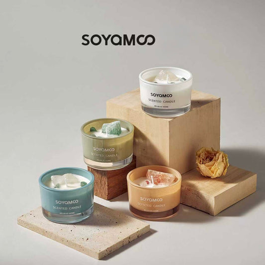 Mini Soy Wax Candle – 75g Home Fragrance Gift (4 Scents)