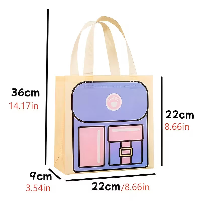 Backpack Non-Woven Gift Bag – Kids Party Bag (Multiple Styles)