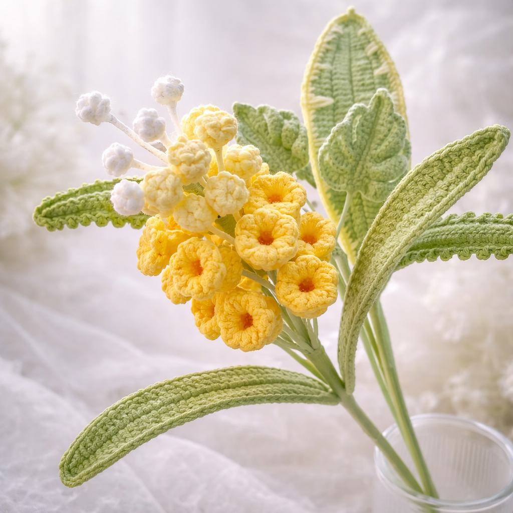 Crochet Hyacinth – Single Stem Flower