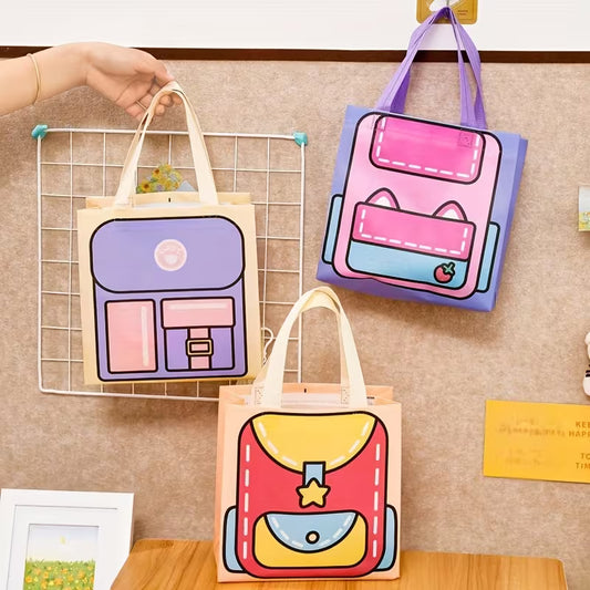 Backpack Non-Woven Gift Bag – Kids Party Bag (Multiple Styles)