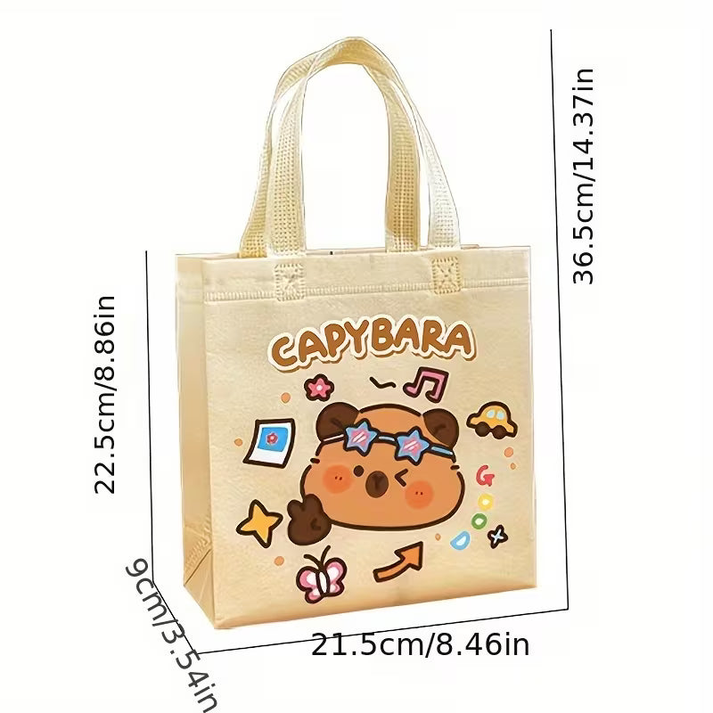 Capybara Non-Woven Gift Bag – Kids Party Bag (Multiple Styles)