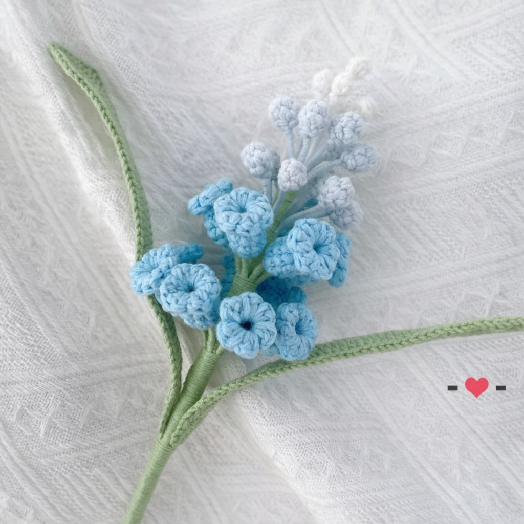 Crochet Hyacinth – Single Stem Flower