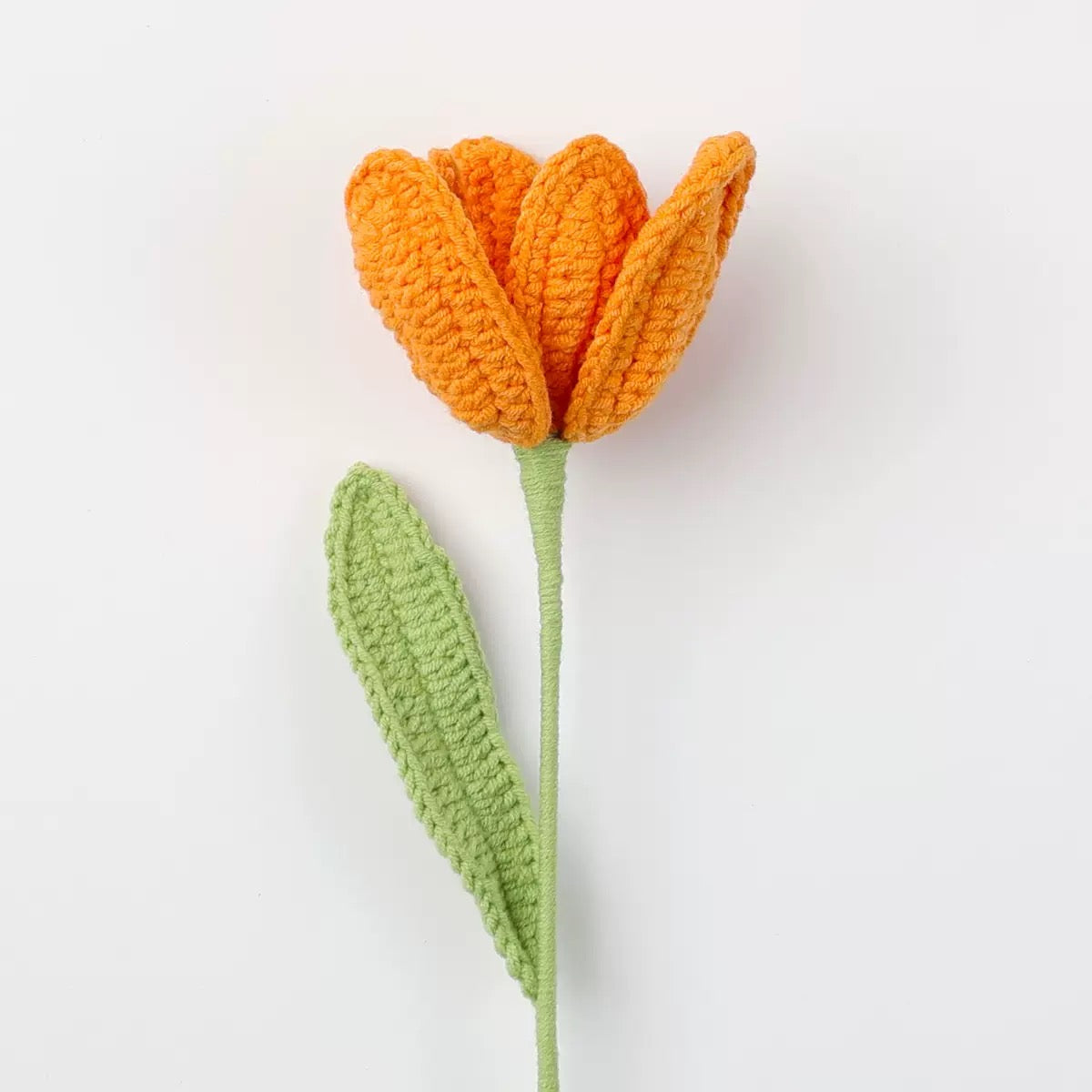 Crochet Tulip – Single Stem Flower