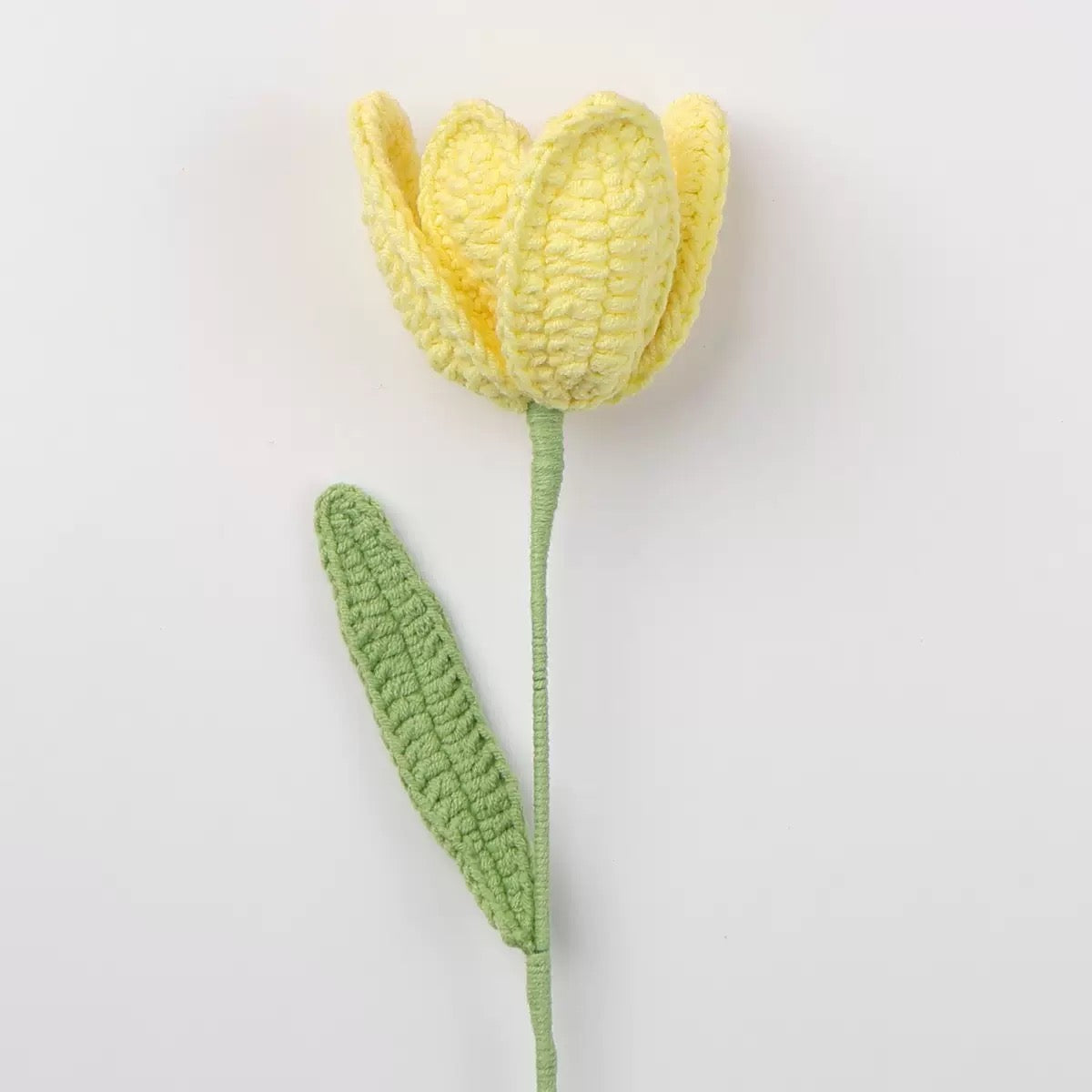 Crochet Tulip – Single Stem Flower