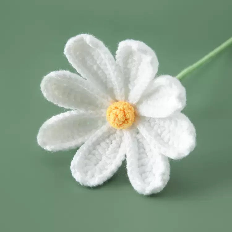 Crochet Cosmos – Single Stem Flower