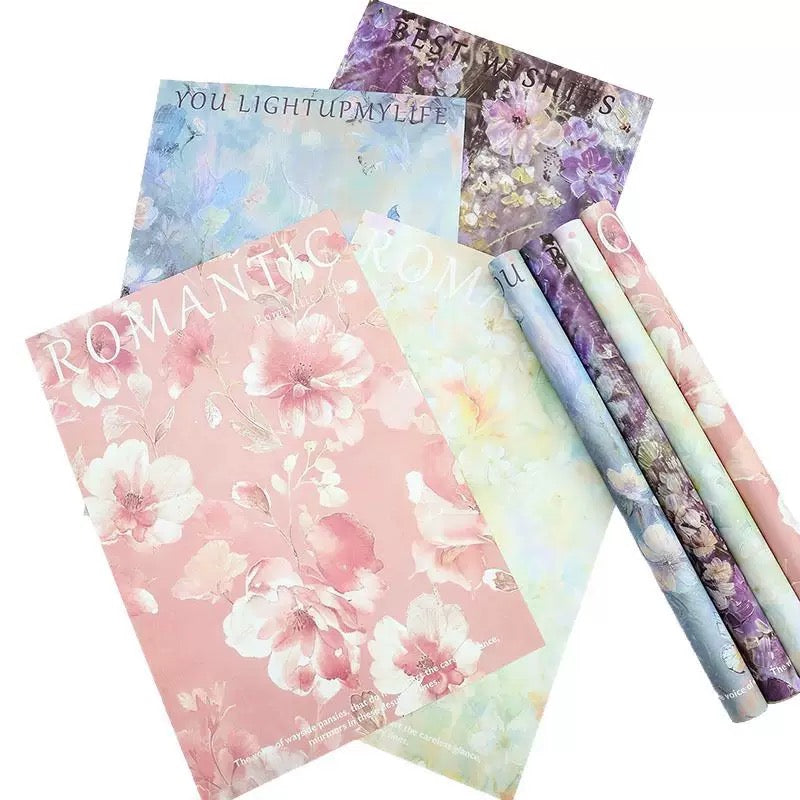 Vintage Floral Wrapping Paper