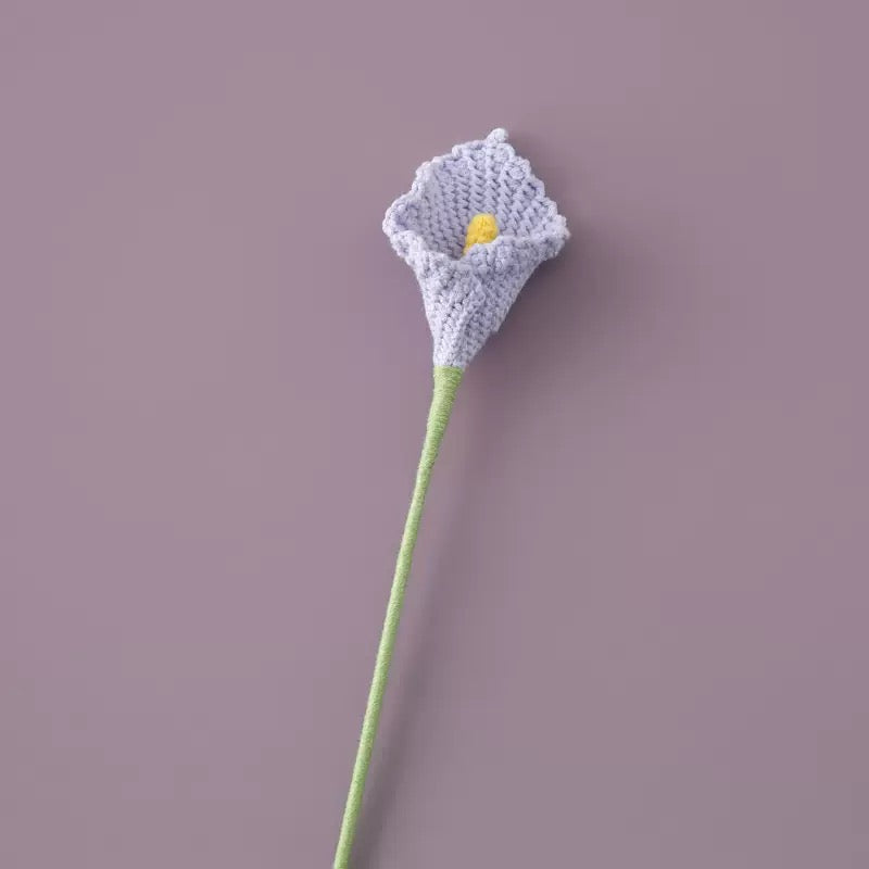 Crochet Calla Lily – Single Stem Flower