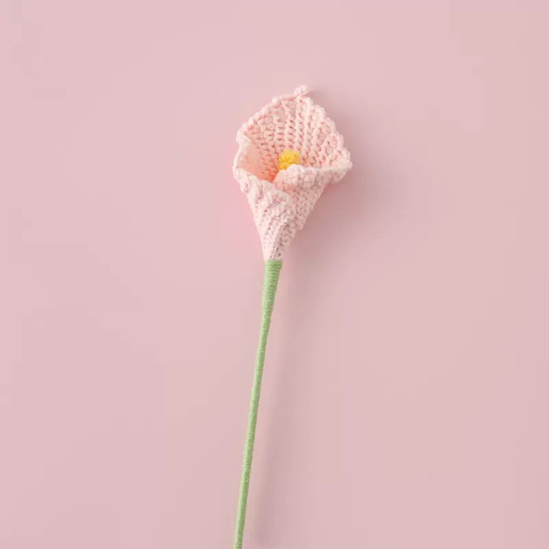 Crochet Calla Lily – Single Stem Flower