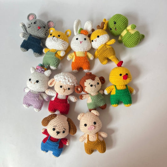 Chinese Zodiac Animal | Find Your Birth Year Sign | Handmade Crochet Doll Gift