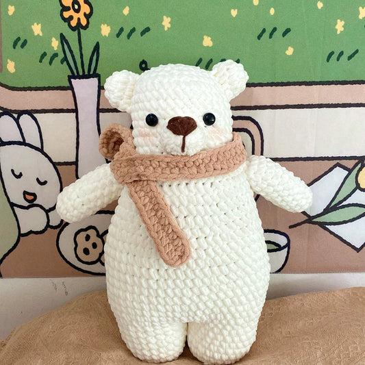 Cozy Bear | Handmade Crochet Doll Gift