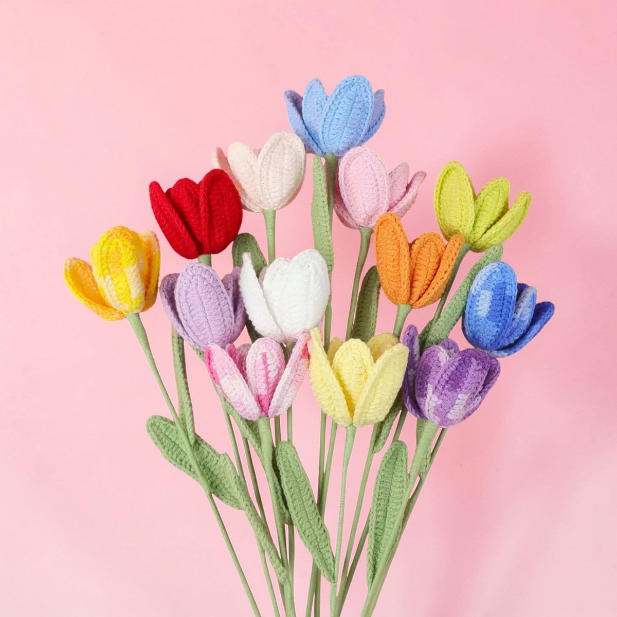 Crochet Tulip – Single Stem Flower