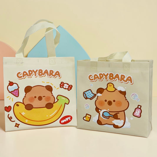 Capybara Non-Woven Gift Bag – Kids Party Bag (Multiple Styles)