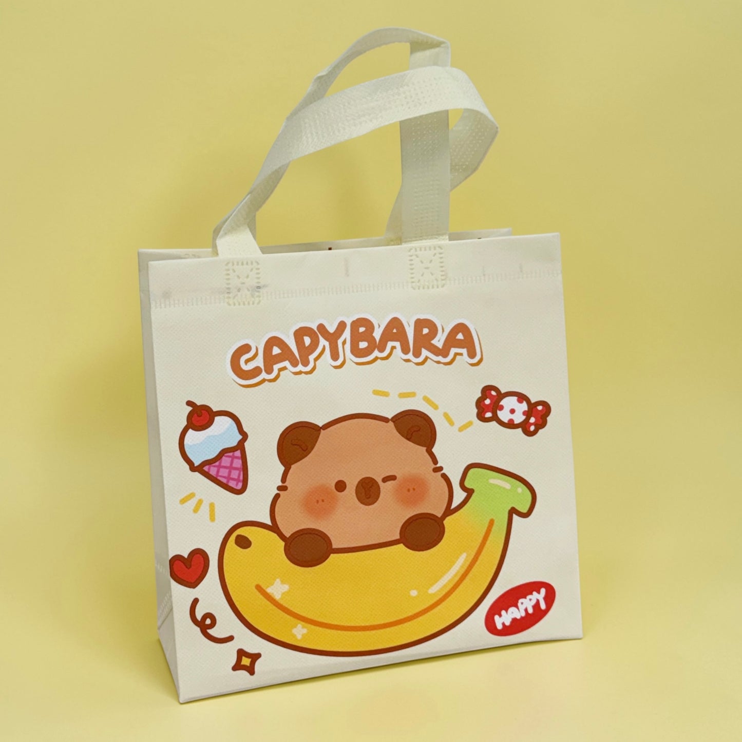 Capybara Non-Woven Gift Bag – Kids Party Bag (Multiple Styles)