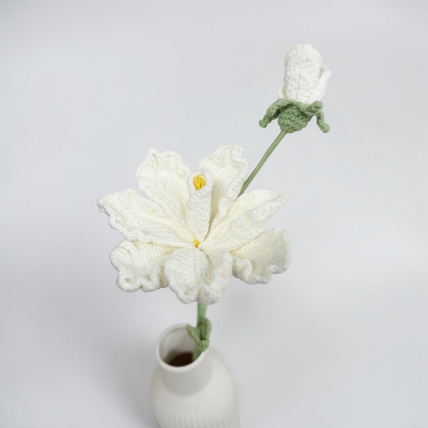 Crochet Balloon Flower – Single Stem Flower