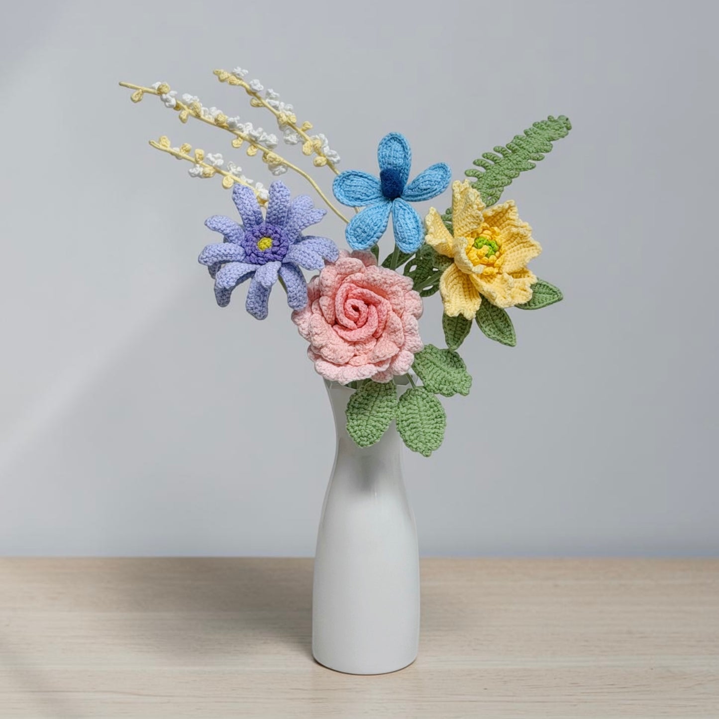 Crochet Bouquet Sweet Daydream (No Vase)