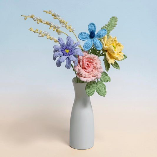 Crochet Bouquet Sweet Daydream (No Vase)