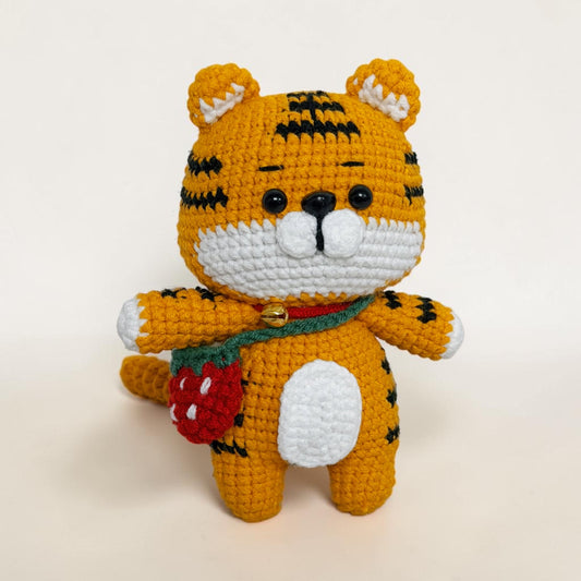Sweet Tiger | Handmade Crochet Doll Gift