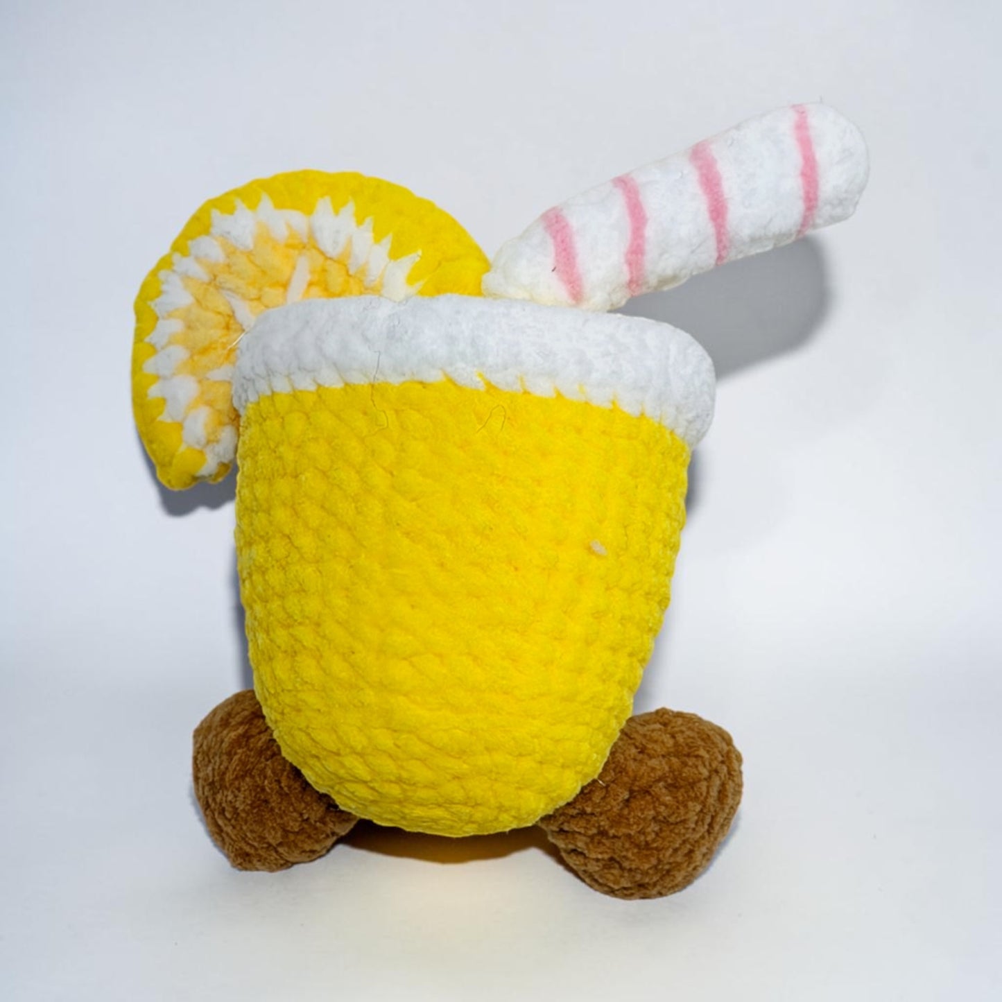 Cute Lemon Drink | Handmade Crochet Doll Gift