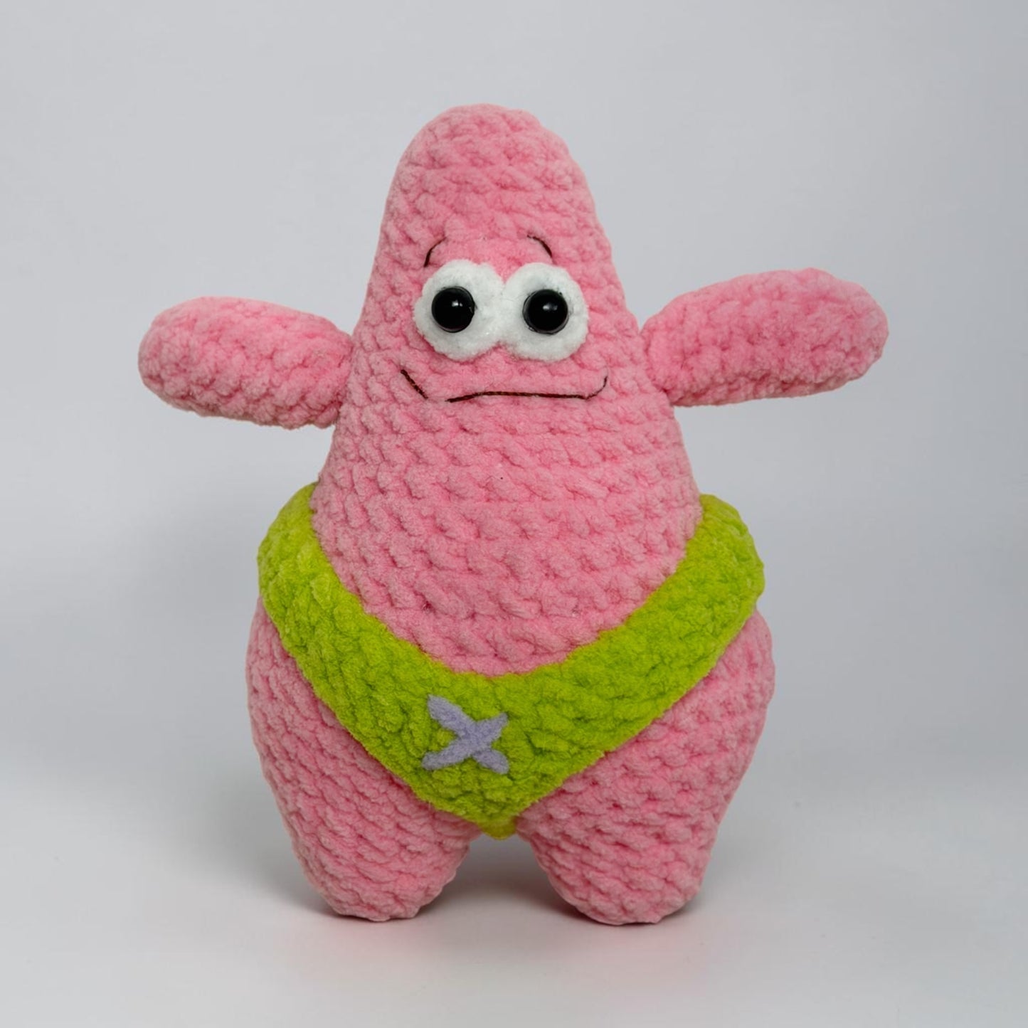 Cute Pink Starfish | Handmade Crochet Doll Gift