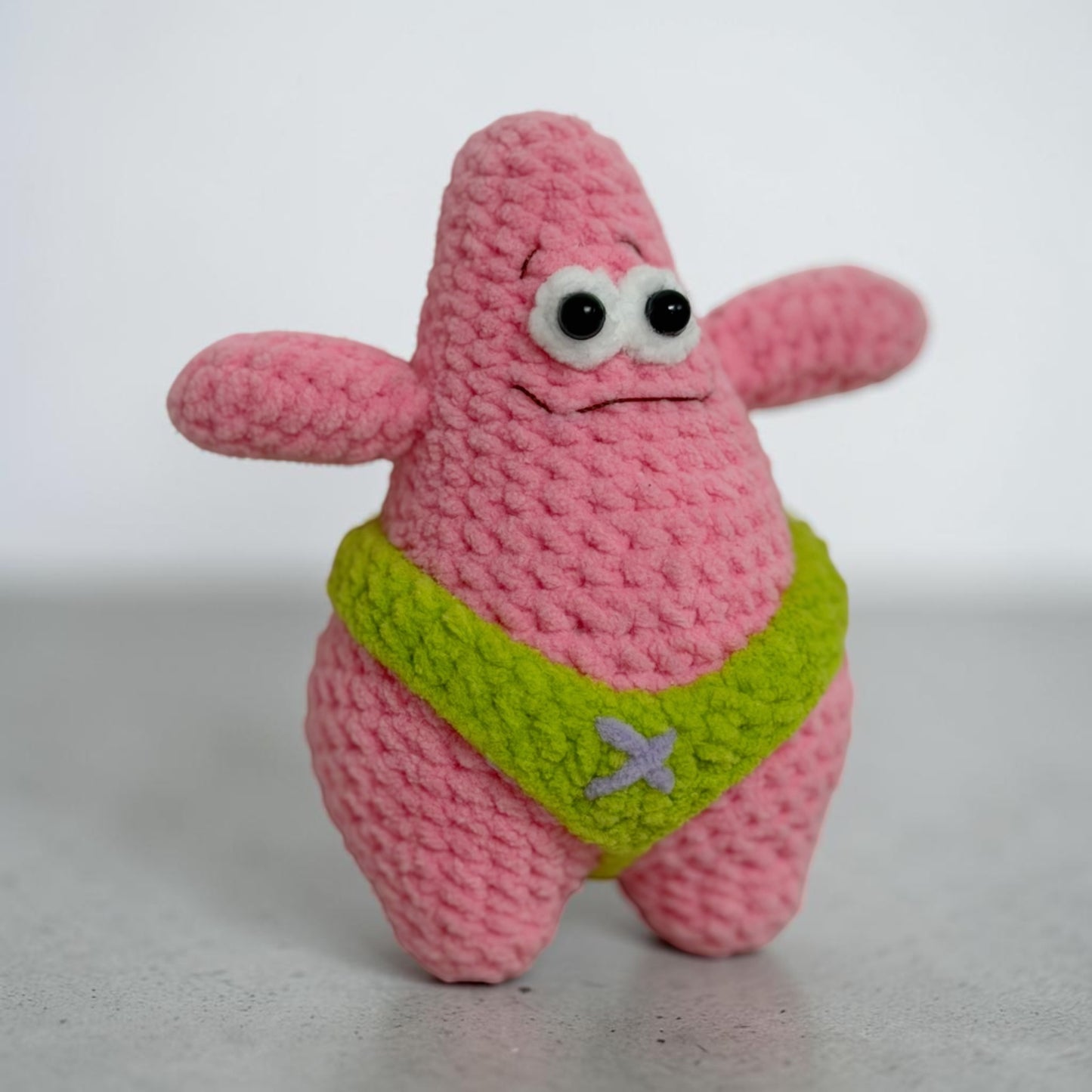 Cute Pink Starfish | Handmade Crochet Doll Gift