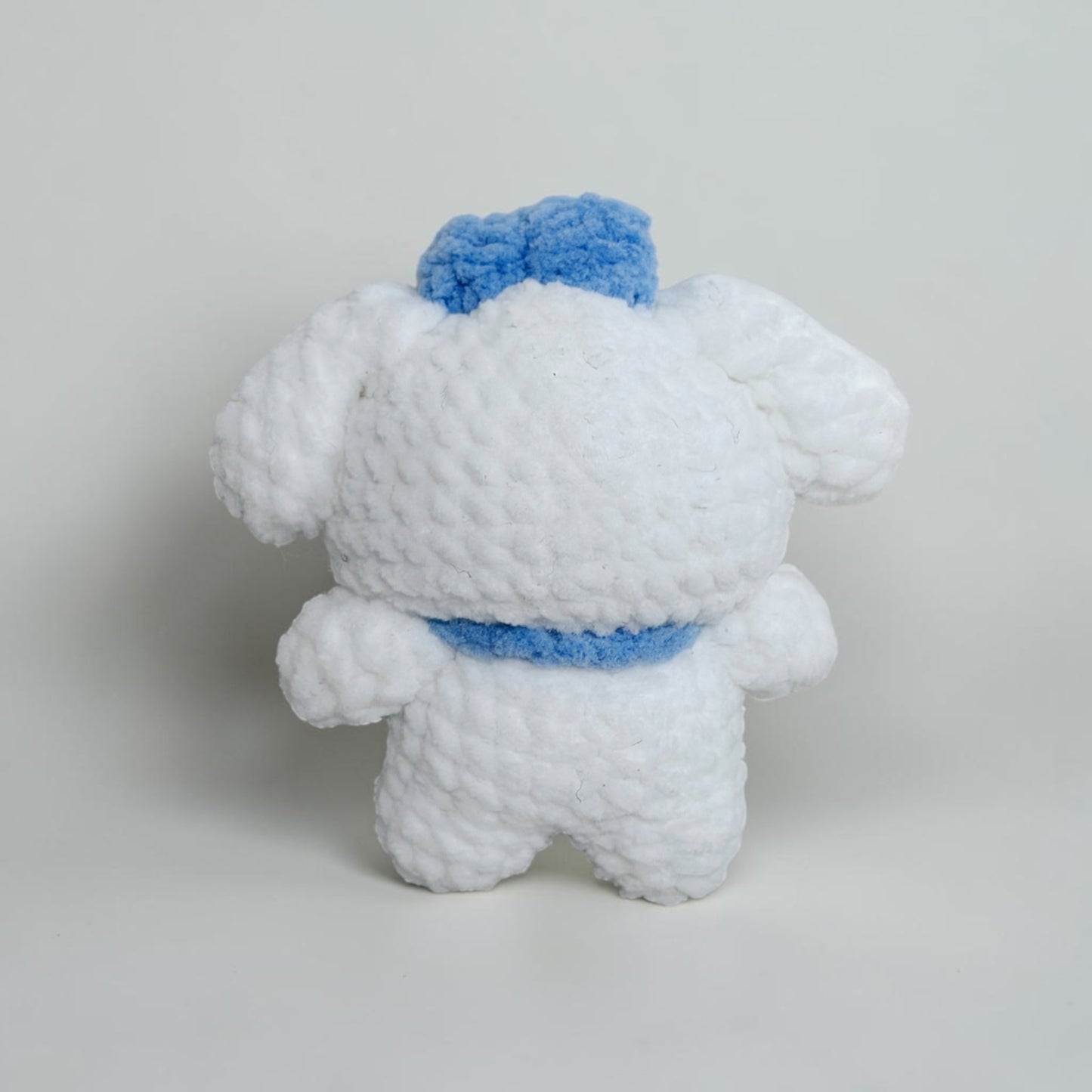 Cute Puppy with Bow | Handmade Crochet Doll Gift