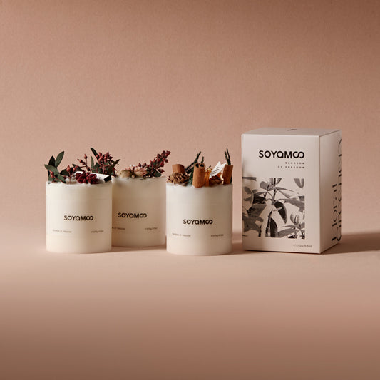 Premium Soy Wax Candle – 270g Home Fragrance Gift (3 Scents)