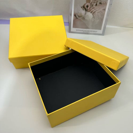 Gift Box 7.9 x 7.1 x 3.1 in – Empty Packaging Box for Gifts
