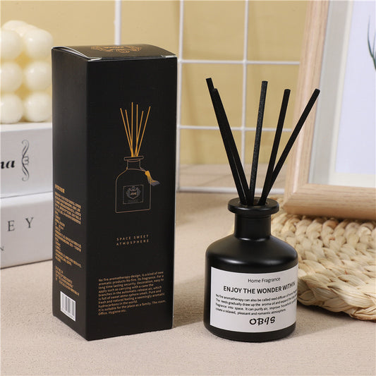 Luxury Black Reed Diffuser – Modern Home Fragrance Gift